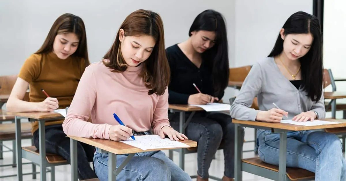 Singapore junior college students